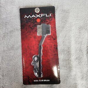 Maxfli Dual Golf Club Brush / Cleaner New